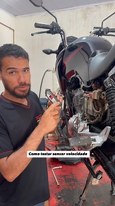 Como testar sensor de velocidade! Me segue pra mais dicas! #honda #oficina #motoboy #rondonia #dicas | S.O.S MOTOS VHA
