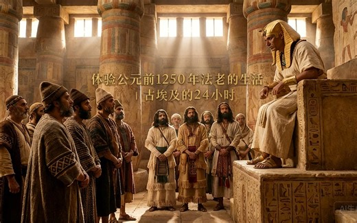[中配]体验公元前1250年法老的生活 | 古埃及的24小时 - Paladin - Reconstructing History