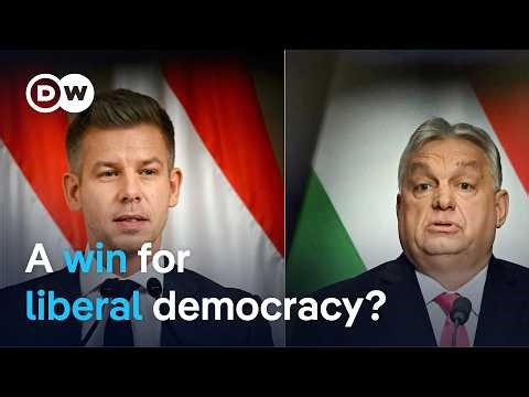 How do Peter Magyar's politics differ from Orban's right-wing populism? | DW News