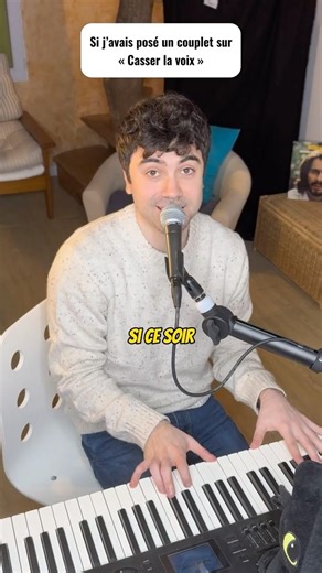 Si j’avais posé un couplet sur « Casser la voix » #thevoice2026 #casserlavoix