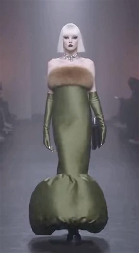 #fashion #runway #walking #model #dress #pose #catwalk #fashionshow #fashiondesign #design6#art#ai