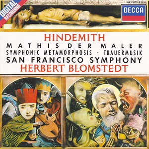 Hindemith – San Francisco Symphony, Herbert Blomstedt - Mathis Der Maler • Symphonic Metamorphosis • Trauermusik