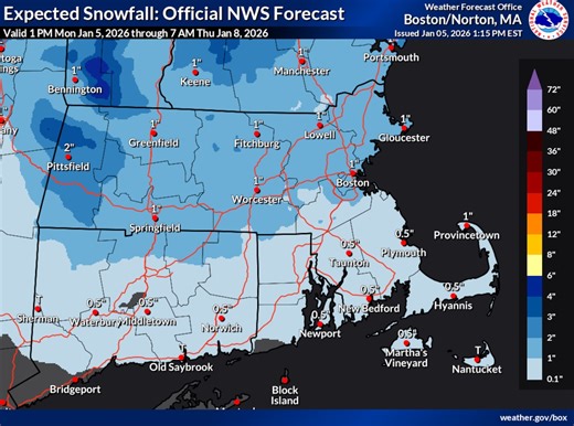 Snow and freezing rain in Massachusetts: 5 maps show what to expect