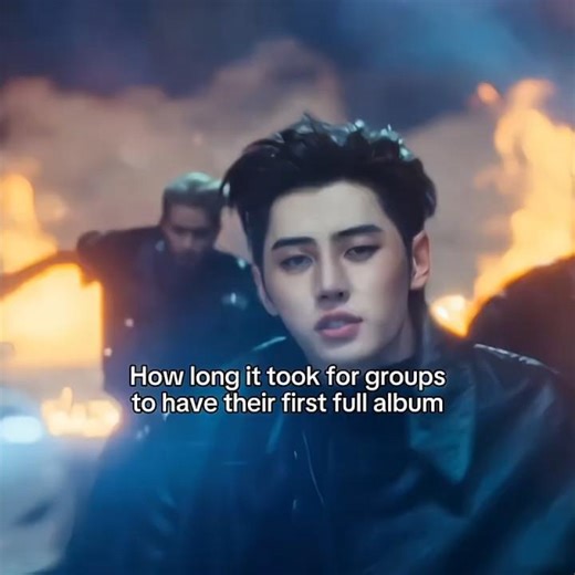 How long it took for groups to have their first full album #kpop #kpopidol #shorts #fyp