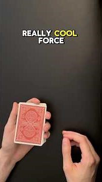 My Favorite Beginner Card Force - 1 Minute Tutorial #magic #tricks #tutorial