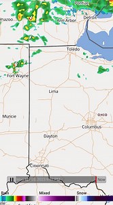 2.5K views · 42 reactions | RADAR: We have a few showers and storms developing this evening across the Fort Wayne area heading into northwest Ohio soon. You can track these using our interactive radar in the Belpark Weather Network app! Download it for Free today in the Apple and Google App Stores! ⛈️⛈️⛈️ - 9:06 PM 4/3/23 | Ohio News and Weather | Facebook