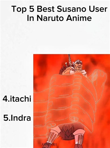 Top 5 Strongest Susanoo Users in Naruto 🔥#naruto #itachi #kakashi #sasuke #madara
