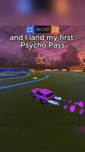 Kickoff → First Psycho Pass 😵‍💫 #rl #rocketleague #rocketleagueclips