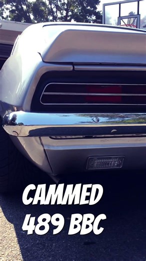 1969 Camaro 489 Big Block with lumpy Clay Smith cam #cammed #bigblock #camaro #chevrolet #shorts