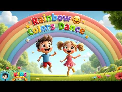 Rainbow Colors Dance | Nursery Rhymes & Kids Songs | Kids Video Channel HD