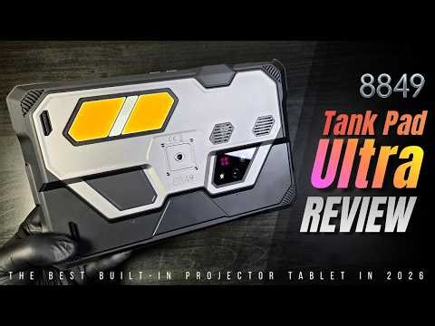 8849 Tank Pad Ultra REVIEW: The best BUILT-IN PROJECTOR tablet in 2026?