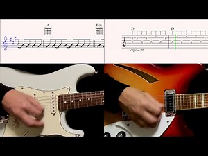 Guitar TAB: If I Needed Someone - The Beatles - isolated track