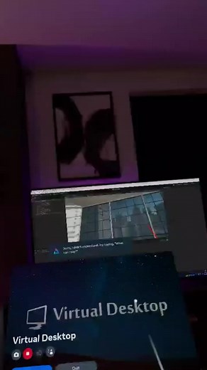 2.2K views · 21 reactions | Unity development in Virtual Desktop on a Shadow PC #VR #vrgaming #virtualdesigner #metaquestpro #gaming #gamerboy | Nicktea VR | Facebook