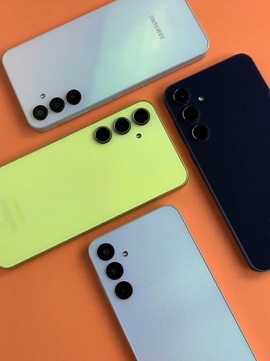 Сравнение смартфонов Samsung Galaxy A55, A35, A25, A15
