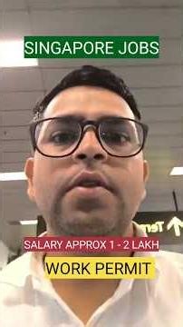 Shopping Mall/ Supermarket Jobs in Singapore 🇸🇬 #singaporeworkpermit #epassjobs #jobsinsingapore