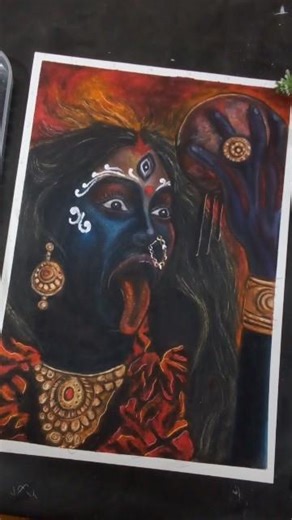 Kali Mata Drawing, #shorts​ #drawing​ #mahakali