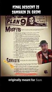 Samhain IV: Grim IS Final Descent - according to Glenn Danzig and Eerie Von #punk #music #history