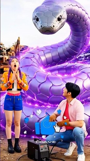 MECHA-SNAKE! 🐍🦾 Jinu builds Rumi her OWN Anaconda Robot! 🥹✨