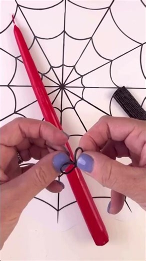 DIY Vampire Coquette Candles 🕯️🖤 Glam-Ghoul Halloween Decor!