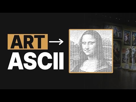 Transformer une image en ASCII ART !