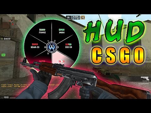 COMO COLOCAR HUD DO CSGO NO CS 1.6