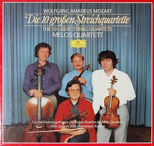 Melos Quartett, Wolfgang Amadeus Mozart - Die 10 Großen Streichquartette = The 10 Great String Quartets