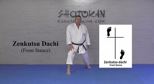 Zenkutsu Dachi (Front Stance) Shotokan Karate Stances Tutorial