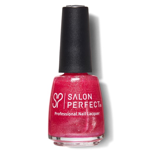 Salon Perfect Nail Polish, 410 So Cheeky, Pink Shimmer, 0.5 fl oz