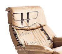 How to repair or replace an Ekornes Stressless adjustable headrest