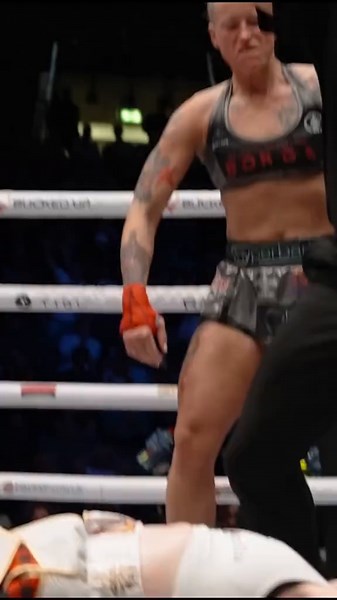 Jessica Borga Delivers First Female KO in BKFC History