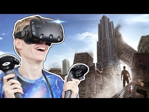 EARTHQUAKE SIMULATION IN VIRTUAL REALITY! | Earthquake Simulator VR (HTC Vive Gameplay)