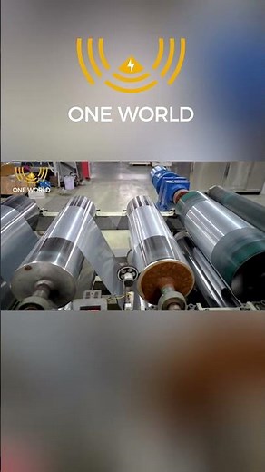 Plastic Coated Aluminum Tape in Action | Cable Materials Production Line Update