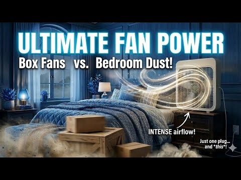 Box Fan Noise 6 Hours | Real Fan Sound for Sleep, Focus & Relax | No Ads