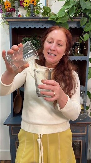 Anchor Hocking 2-Pack Triple Pour Glass Measuring Beakers are a vintage-style farmhouse kitchen