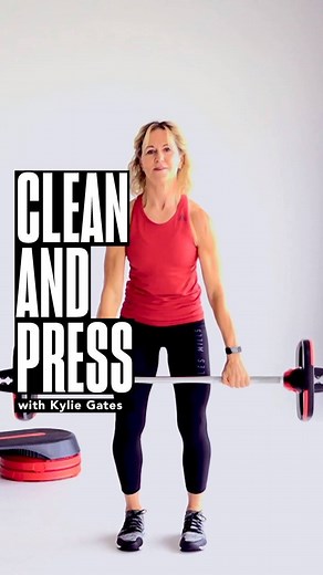 Kylie Gates breaks down the Clean and Press so you can master the move! | BODYPUMP