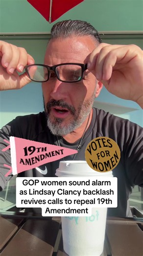 GOP women sound alarm as Lindsay Clancy backlash revives calls to repeal 19th Amendment. #news #breakingnews #dannyminorfans #truecrimetiktok #dannyminordailyshow