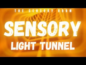 Relaxing Sensory Tunnel | Calming Sensory Lights and Sounds