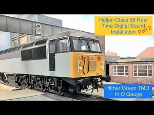 Model Trains 195 - Heljan 7mm O gauge DCC Loksound v5 L Sound Decoder Real Time Installation Part 2