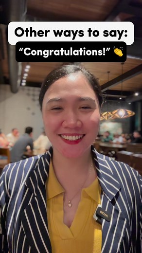 38K views · 1.4K reactions | Other ways to say: “CONGRATULATIONS!”  #otherwaystosay #alternatives #englishexpression #congratulations #vocabulary #learnenglish #speakenglish #learnenglishwithteacheraubrey #aubreybermudez #teacheraubrey #reels #fbreels #reelsviral | Learn English with Teacher Aubrey | Facebook
