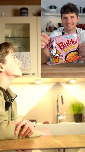 ‪@NickDiGiovanni‬ Fancy Buldak Ramen! #cooking #food #shorts