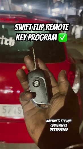Maruti Swift flip key programming done ✅