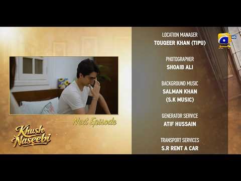 Khush Naseebi Episode 40 Teaser - 1st May 2026 - HAR PAL GEO