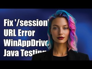 Fixing '/session' URL Error in WinAppDriver for Java Desktop Application Testing