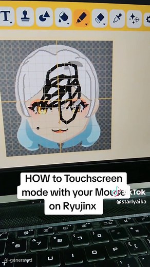 Ryujinx: Touchscreen Mode with Mouse for Face Paint