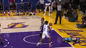 Russell Westbrook with a 2-pointer vs. Philadelphia 76ers