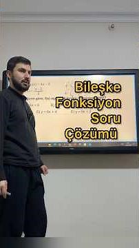 Solving a Composite Function problem (Professor Celal / function / Composite function / TYT Mathe...