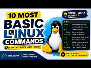 10 Linux Commands Every Beginner Must Know | Linux Tutorial for Beginners | Basic Linux Commands