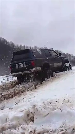 TOYOTA HILUX SURF 1994 130/ SWAP M111 2.3TURBO/ #offroad #snow #winter #mountains