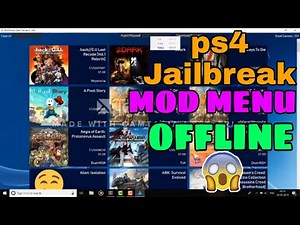 Install Mod Menu On Ps4 Jailbreak|Offline