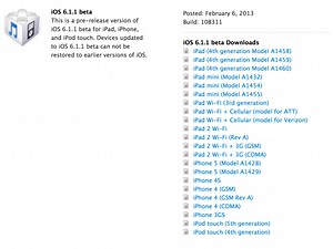 Apple releases iOS 6.1.1 beta to developers with major enhancements to Maps for Japan - 9to5Mac